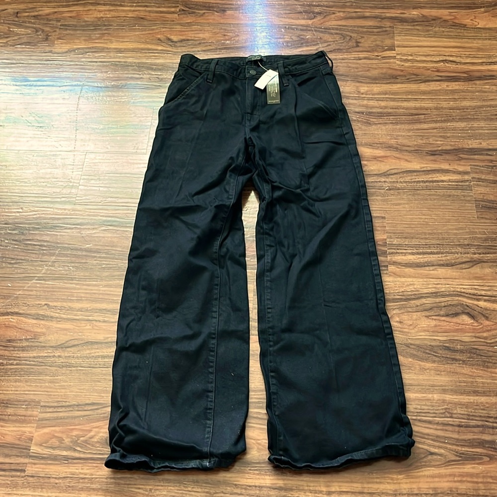 Banana Republic black trouser jean